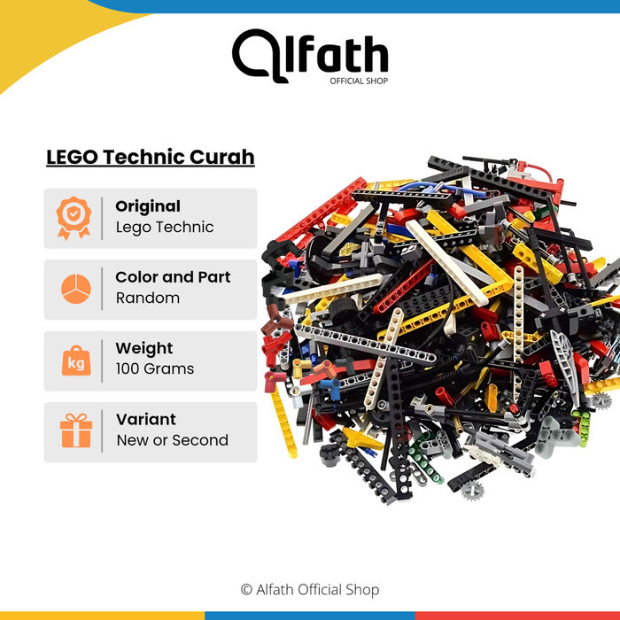 STOK TERBATAS LEGO Technic Curah