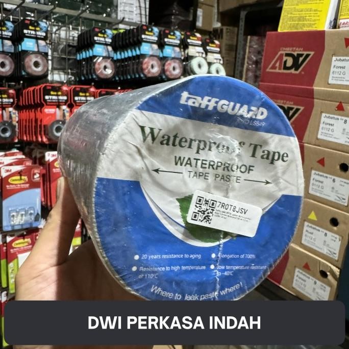 

ANTI BOCOR / LAKBAN TALANG REMBES / ALUMINIUM BUTYL TAPE 20CM X 5M ASLI
