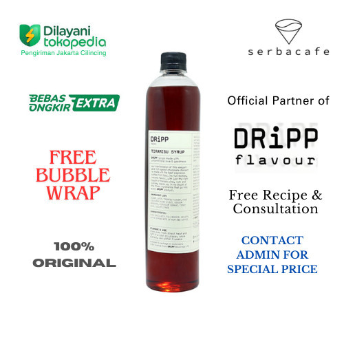 

Dripp Syrup Tiramisu (760 ml)