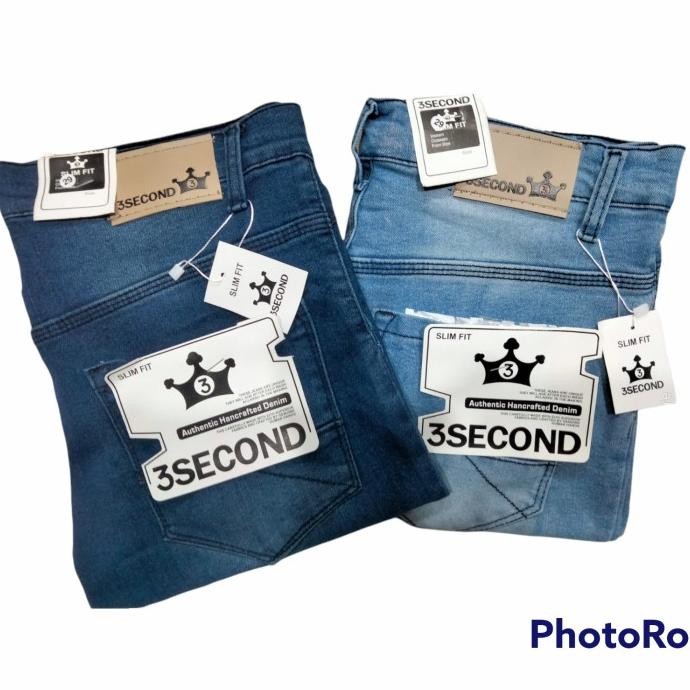 Original celana pendek jeans pria, Stretch/mellar 3second/Giordano