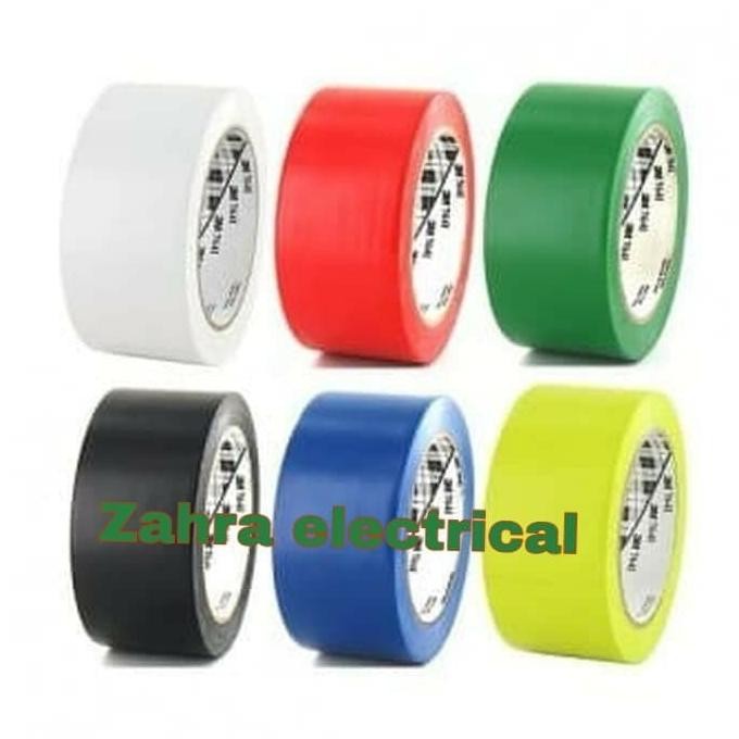 

TERMURAH, FLOOR MARKING TAPE VINYIL LAKBAN LANTAI 3M 764 2"X 33 METER ASLI