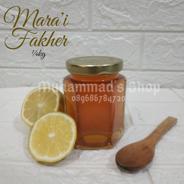 

Madu Yaman Mara'i Fakhir Asli dan Murni kg 250gr