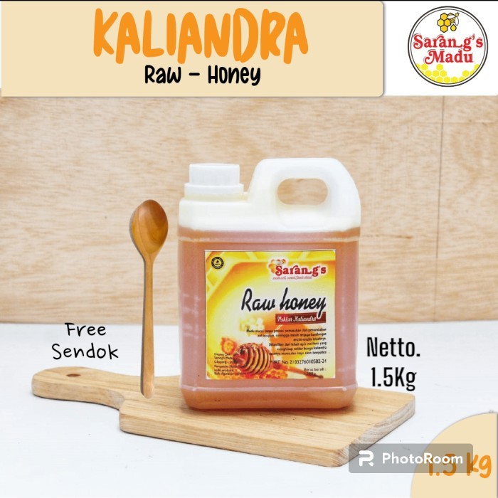 

MADU KALIANDRA 1500gr, MADU ASLI,RAW HONEY