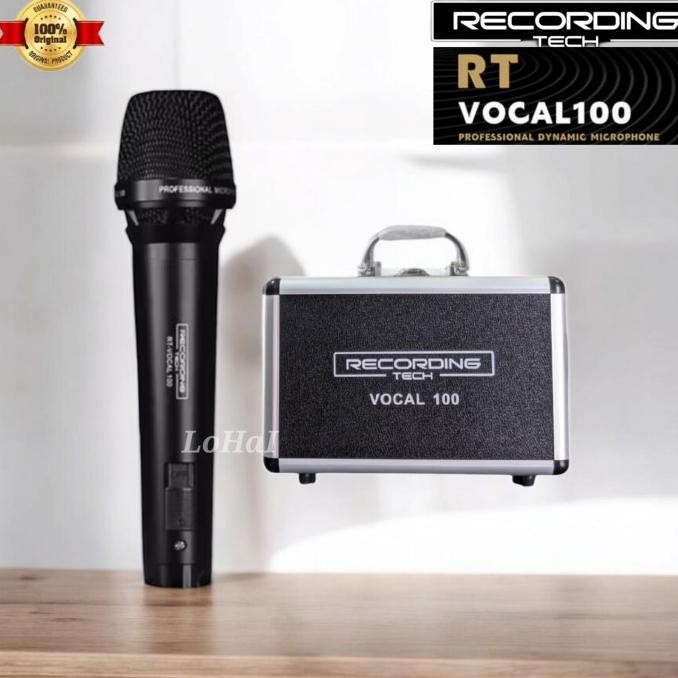 Promo Recording Tech Rt Vocal 100 Microphone Professional Rt Vocal 100