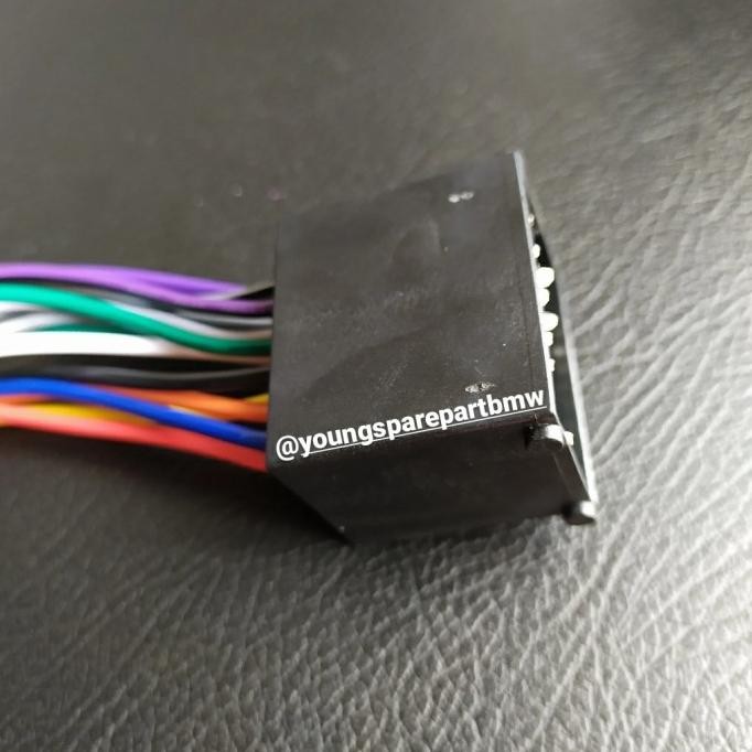 Socket Audio Bmw E46 E36 E39 Kabel Harness Wiring Harness Head Unit Original