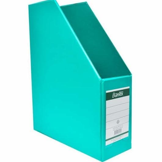 

Box File Bantex 4011 22 Turquise Folio 10 Cm