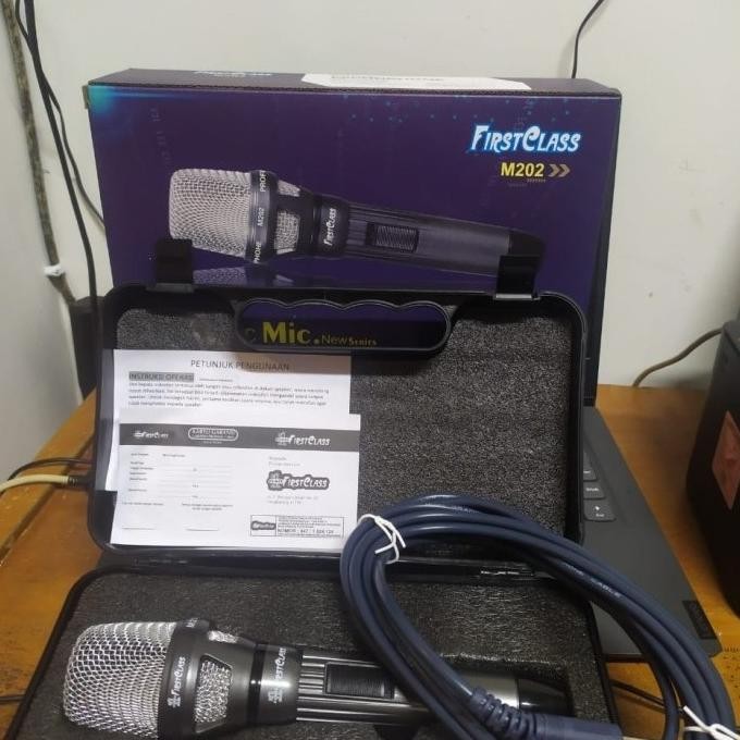 Murah Microphone Kabel Firstclass M202 Dynamic Mic