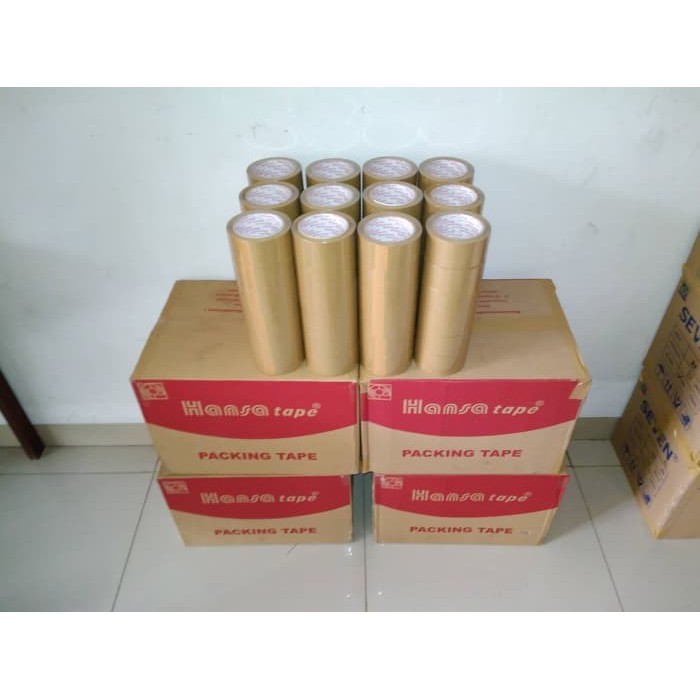 

Wraping Lakban Bening 45 Mm X 50 Yard Gosend