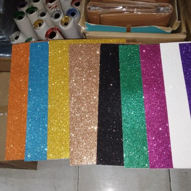 

Promo glitter eva foam busa COD