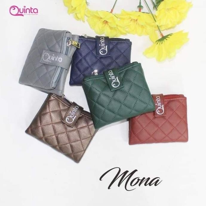 Dompet Lipat Wanita Mona By Tas Quinta Dompet Lipat Cewek Pouch