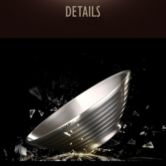 Ssgp 24Cm Stainless Steel Ramen Wl - Mangkuk Stainless 24Cm