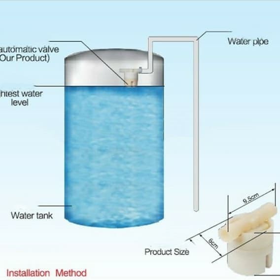 pelampung air otomatis / kran air otomatis invelco / velco serba guna