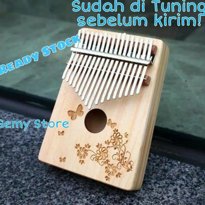 Kalimba 17 Keys Motif Rusa