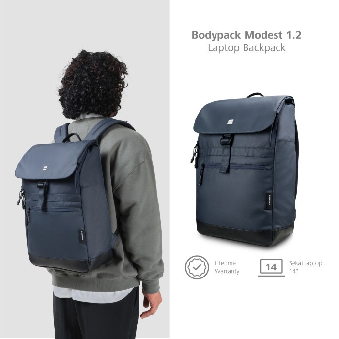 Bodypack Modest 1.2 Laptop Backpack Tas Laptop - Navy