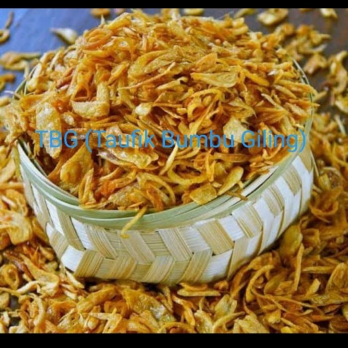 

BAWANG GORENG BREBES ASLI 500GR
