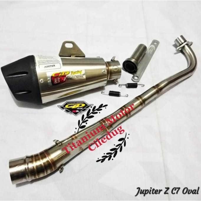 Knalpot Racing Jupiter Z - Vega R CLD Racing Type C7 Oval