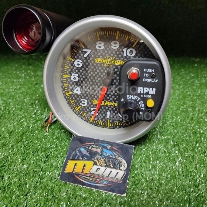 RPM MOBIL TACHOMETER AUTOMETER MOBIL UNIVERSAL ORIGINAL DAN TERPERCAYA
