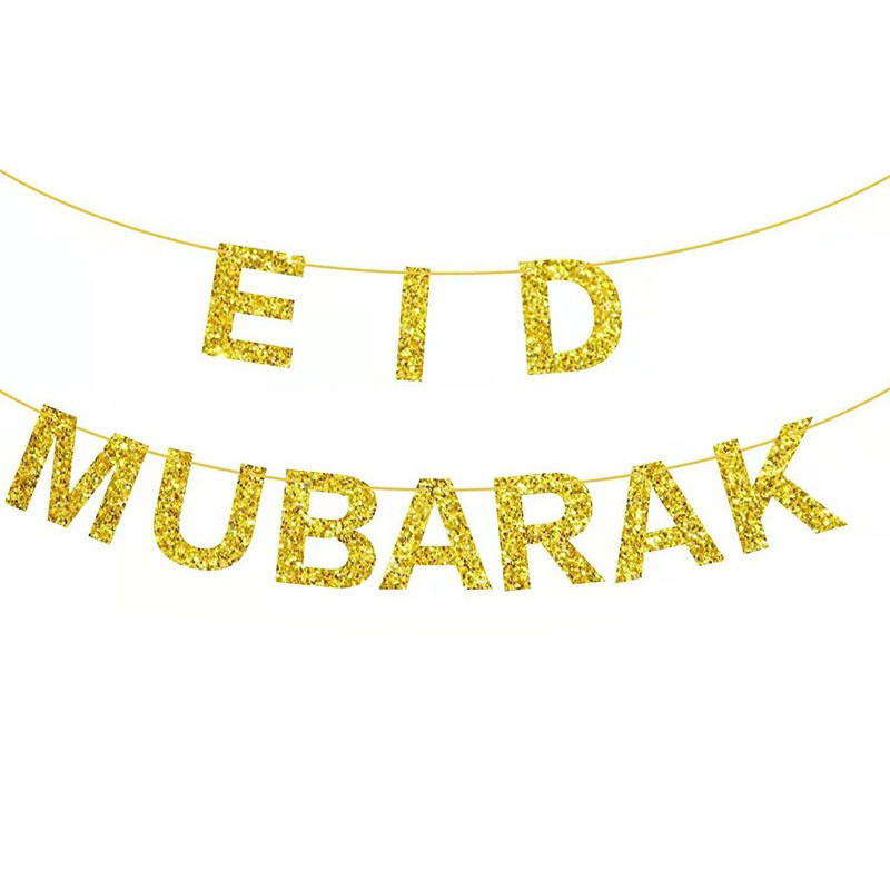 

Hiasan Gantung Eid Mubarak Garland Idul Fitri Dekorasi Gantung Lebaran