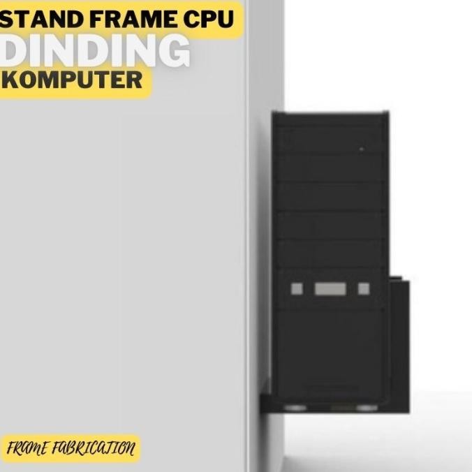 Rak Frame Tray Komputer Cpu Stand Dinding Universal