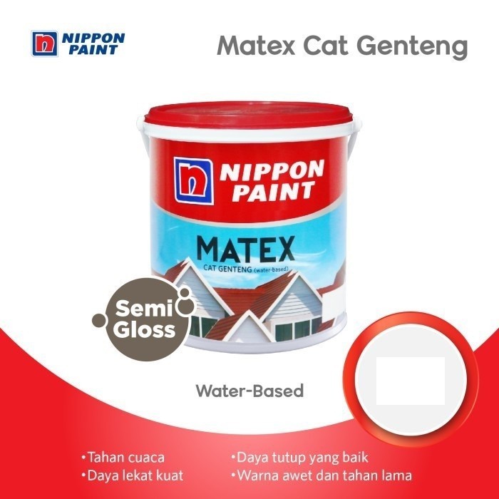 CAT GENTENG NIPPON PAINT MATEX (PAIL)