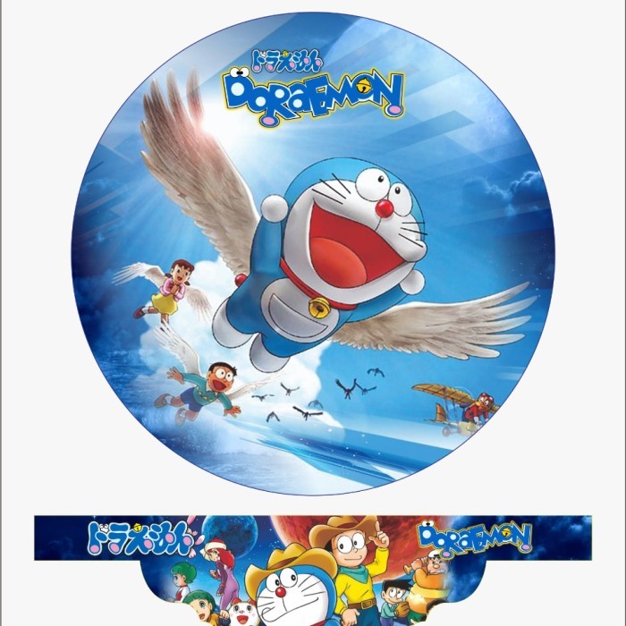 TERBARU sticker tebok lovebird motif doraemon BISA GRAB