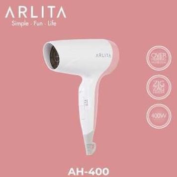 Arlita Hair Dryer Pengering Rambut AH-400 AH400 400 Watt AH 400 Kirin