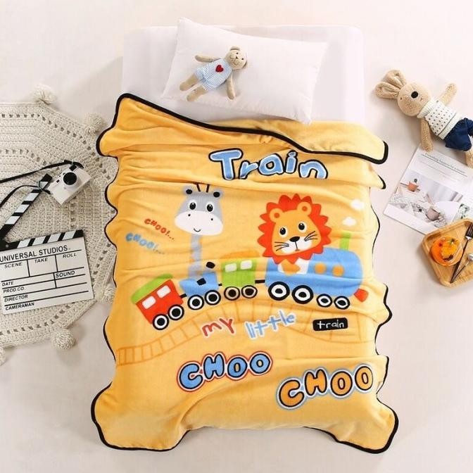 Selimut Anak Karakter Selimut Anak Lembut Ukuran 100X140 Cm