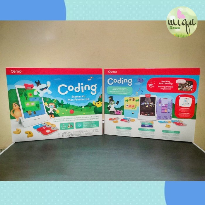 OSMO CODING STARTER KIT FOR IPAD, BELAJAR PROGRAMMING, MAINAN EDUKASI