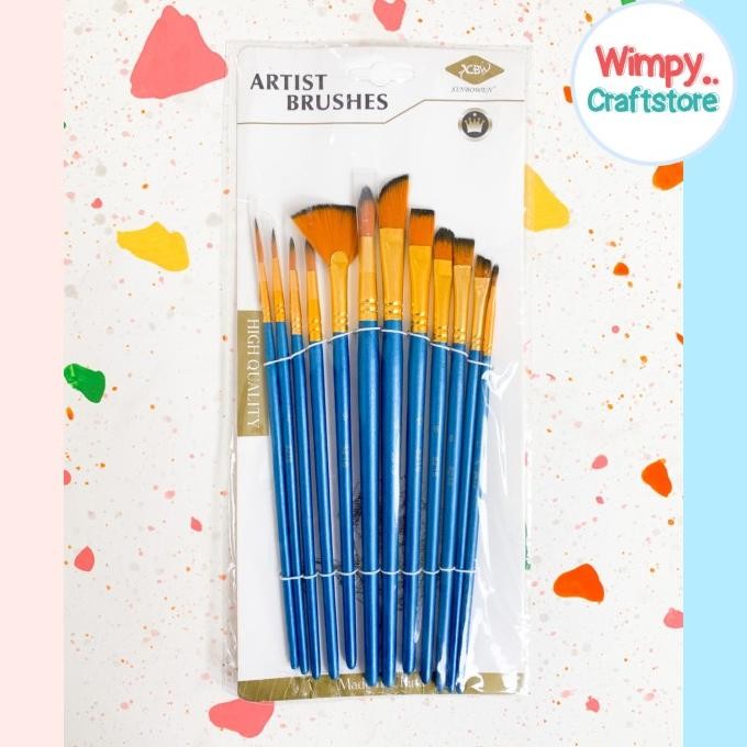 

kuas lukis kuas kecil kuas halus kuas lancip kuas nail art brush