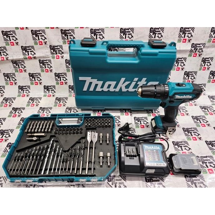 Paket Mata Bor 70Pc Mesin Bor Baterai Cordless Drill Makita Hp333D Original Dan Terpercaya