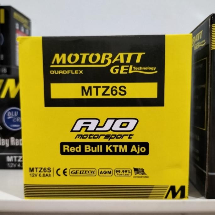 Aki Motor Kawasaki Klx 150 Motobatt Mtz6S Aki Gel