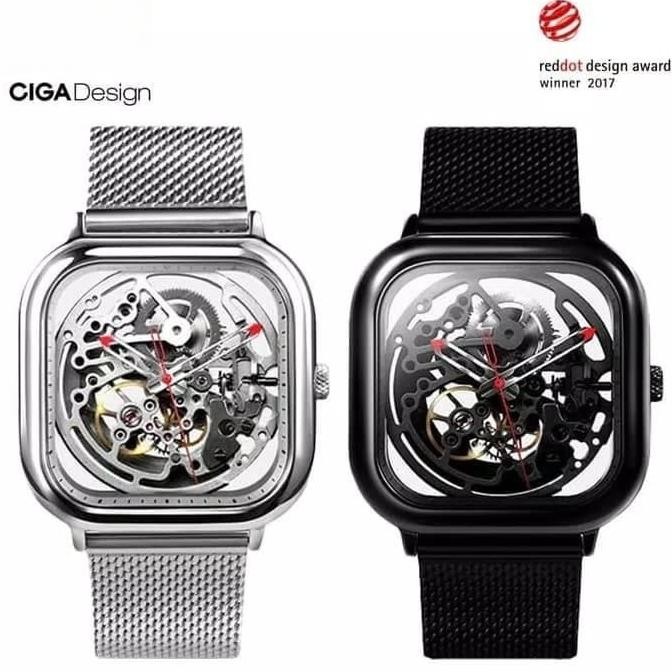 Ciga Holllow Out Design Automatic Mechanical Watch