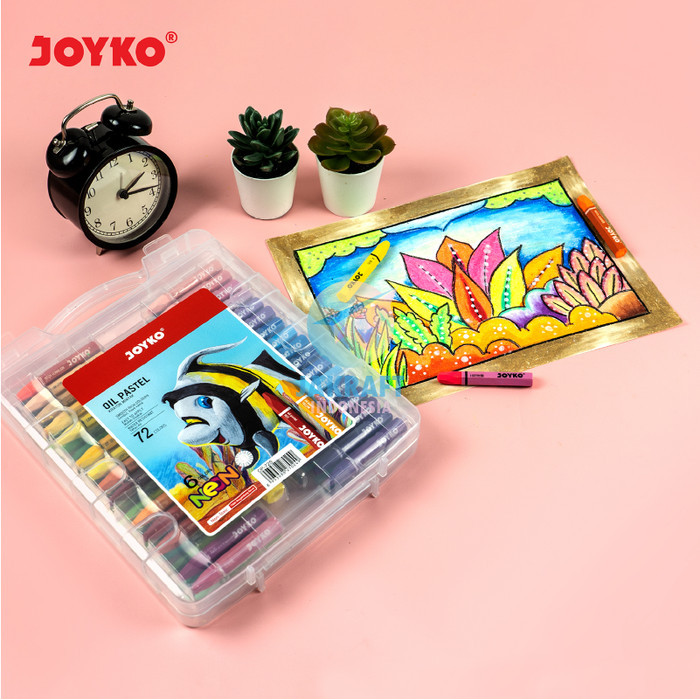 

Krayon Besar 72 Warna JOYKO OP-72S Oil Pastel Crayon Aman Berkualitas