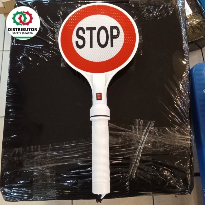 TERBARU LAMPU LALIN STOP / LALIN STOP SECURITY WHITE BATERAI