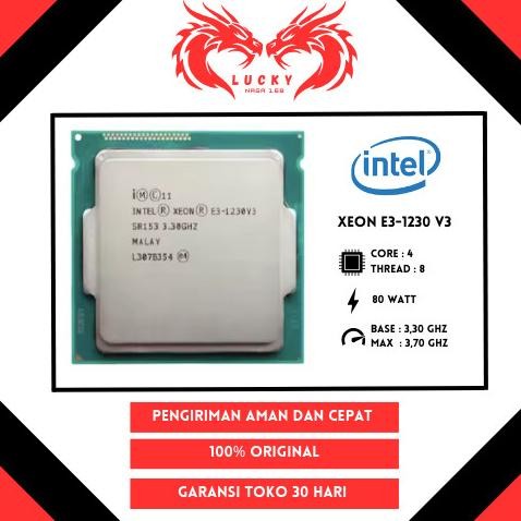 [Processor] Intel Xeon E3 1230V3/ E3 1231V3 LGA1150