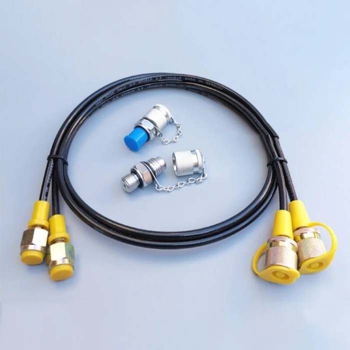 PRESSURE GAUGE HOSE 63MPA HYDRAULIC HOSE HIGH PRESSURE TUBING ASSEMBLY