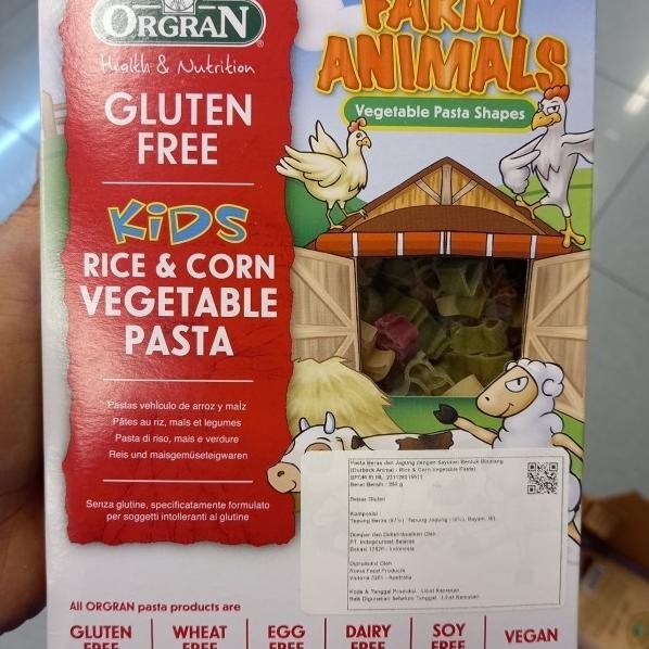 

Pata Phagetti Organ Rice Corn Vegetable Pata Animal 200Gr