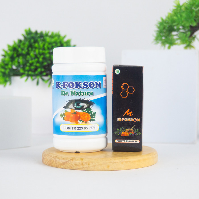 BISA E-KATALOG Paket Obat Tetes Mata K-Fokson dan M-Fokson De Nature Asli Ampuh