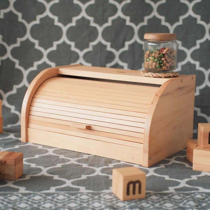 Tempat Roti / Box Roti / Slide Box Full Natural Uwitan