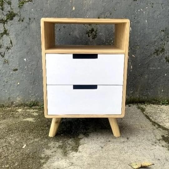 Nakas Minimalis Full Kayu Jati Belanda