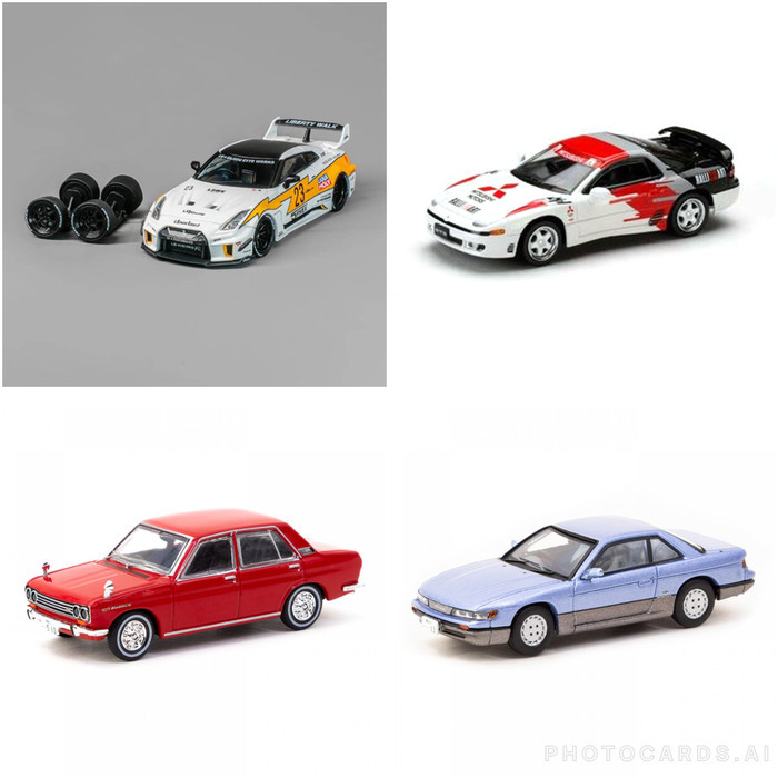 CM64-35RR-12 JC64-003-BL JC64-008-RD HJ641065CRA CM Model Nissan LBWK GT35RR R35 Super Silhouette #2