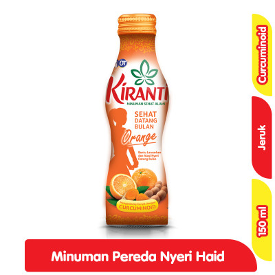 

Kiranti Sehat Datang Bulan Jus Jeruk 150 ml