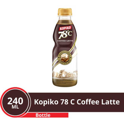 

Kopiko 78C Minuman Kopi Latte Pet 240 ml