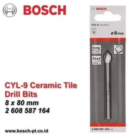 Mata Bor Keramik / Tombak BOSCH CYL-9 8mm