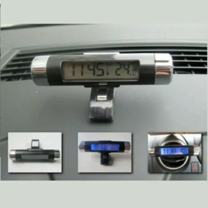 Thermometer / Termometer + Jam Digital Mobil