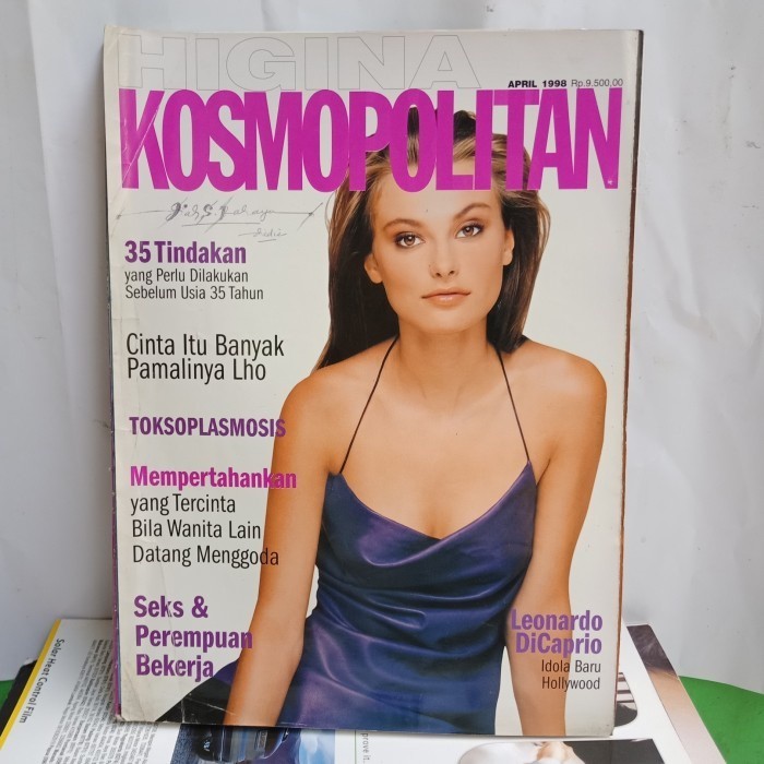 Majalah Higina Kosmopolitan April 1998 Cover Aurelie