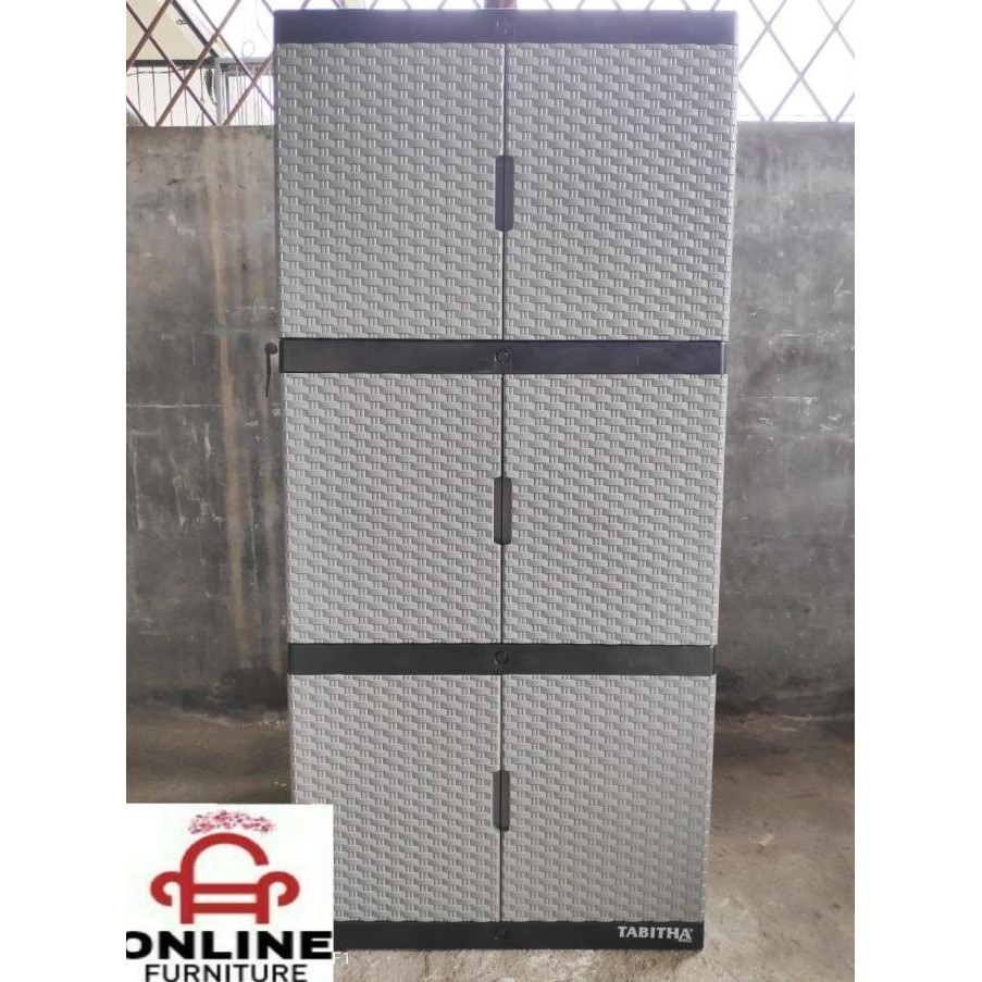 Lemari Plastik Tabitha Susun 3,Lemari Pakaian