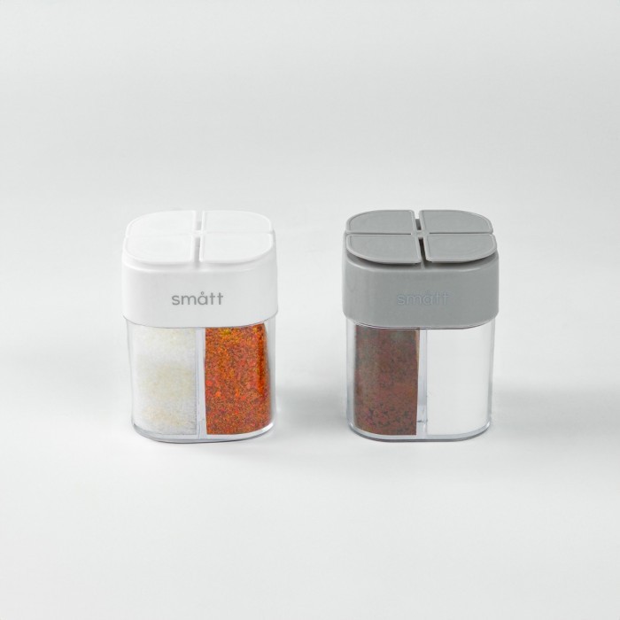 

PROMO SPECIAL Smatt 4 in 1 Spice Container Tempat Garam Lada Kotak Bumbu Dapur