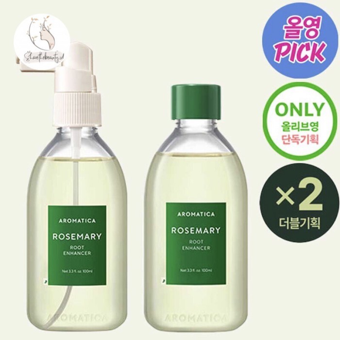 

TERMURAH AROMATICA Rosemary Root Enhancer 100ml + 100ml Double Set