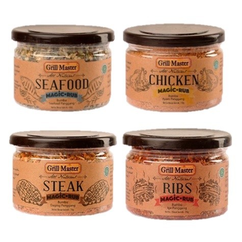 

BIG SALE Bumbu dapur marinasi ayam sapi steak chicken ribs seafood Jays Jay's Kitchen magic rub 70
